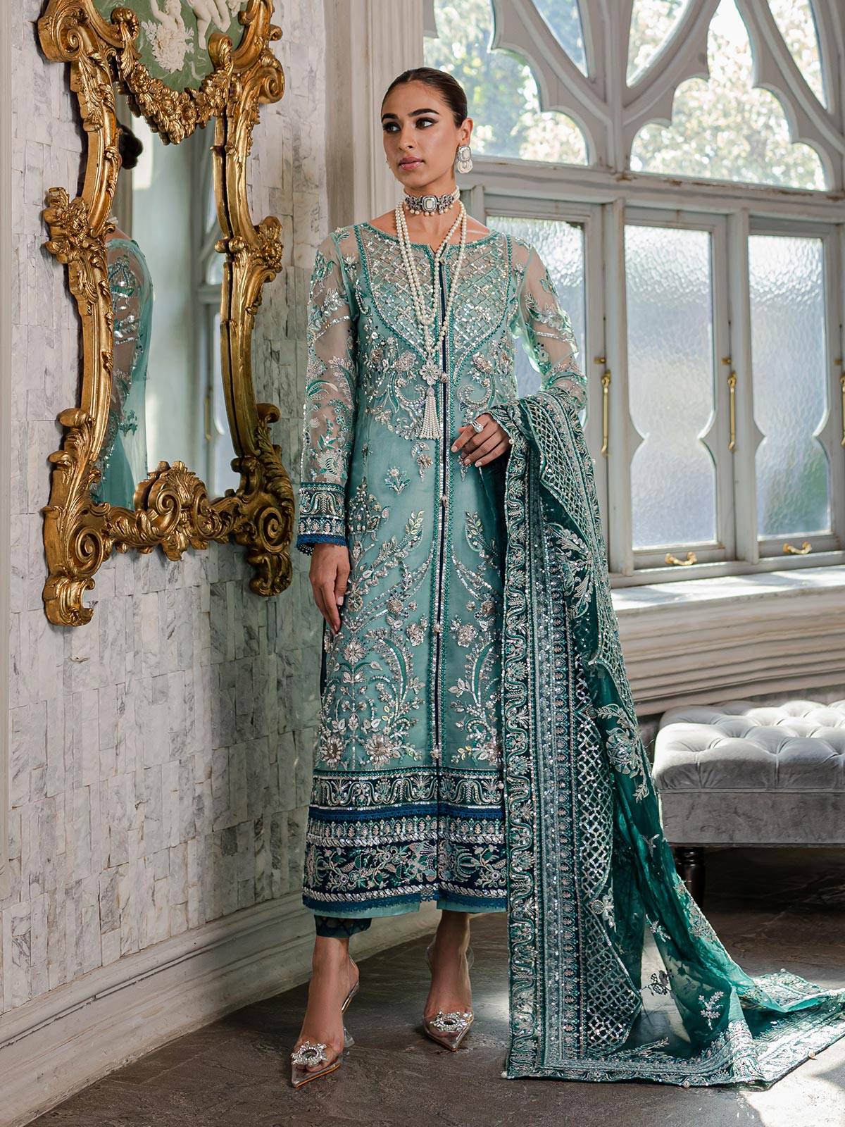 Gulaal | Luxury Pret | MILICA GL-LP-V1-04 - Pakistani Designer Dress - by Gulaal | Type: Formal - 100% Original at Saira Sultan