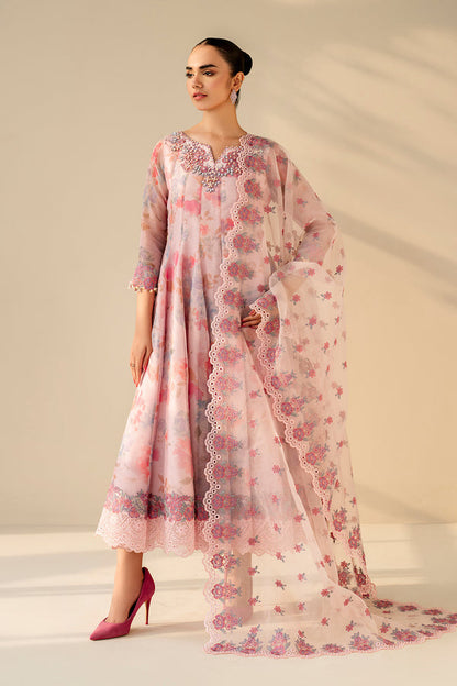 Baroque | Luxury Pret 25 | EMBROIDERED COTTON PATTI PR-1179 - Pakistani Designer Dress - by Baroque - Type : Ladies Clothes - 100% Original at Saira Sultan