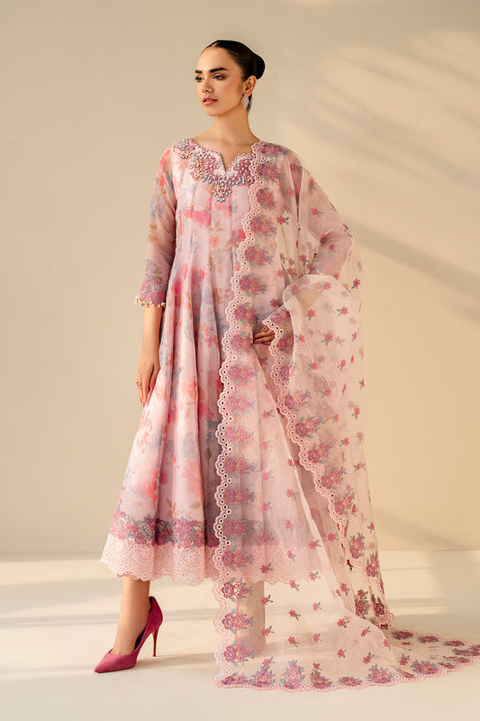 Baroque | Luxury Pret 25 | EMBROIDERED COTTON PATTI PR-1179 - Pakistani Designer Dress - by Baroque - Type : Ladies Clothes - 100% Original at Saira Sultan