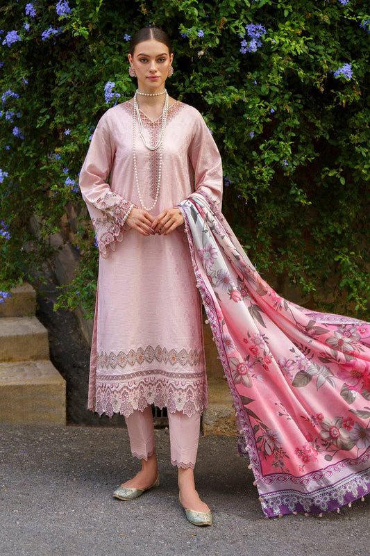 Baroque | Luxury Pret 24 | JACQUARD LAWN UF-588 - Pakistani Designer Dress - by Baroque | Type: Luxury - 100% Original at Saira Sultan