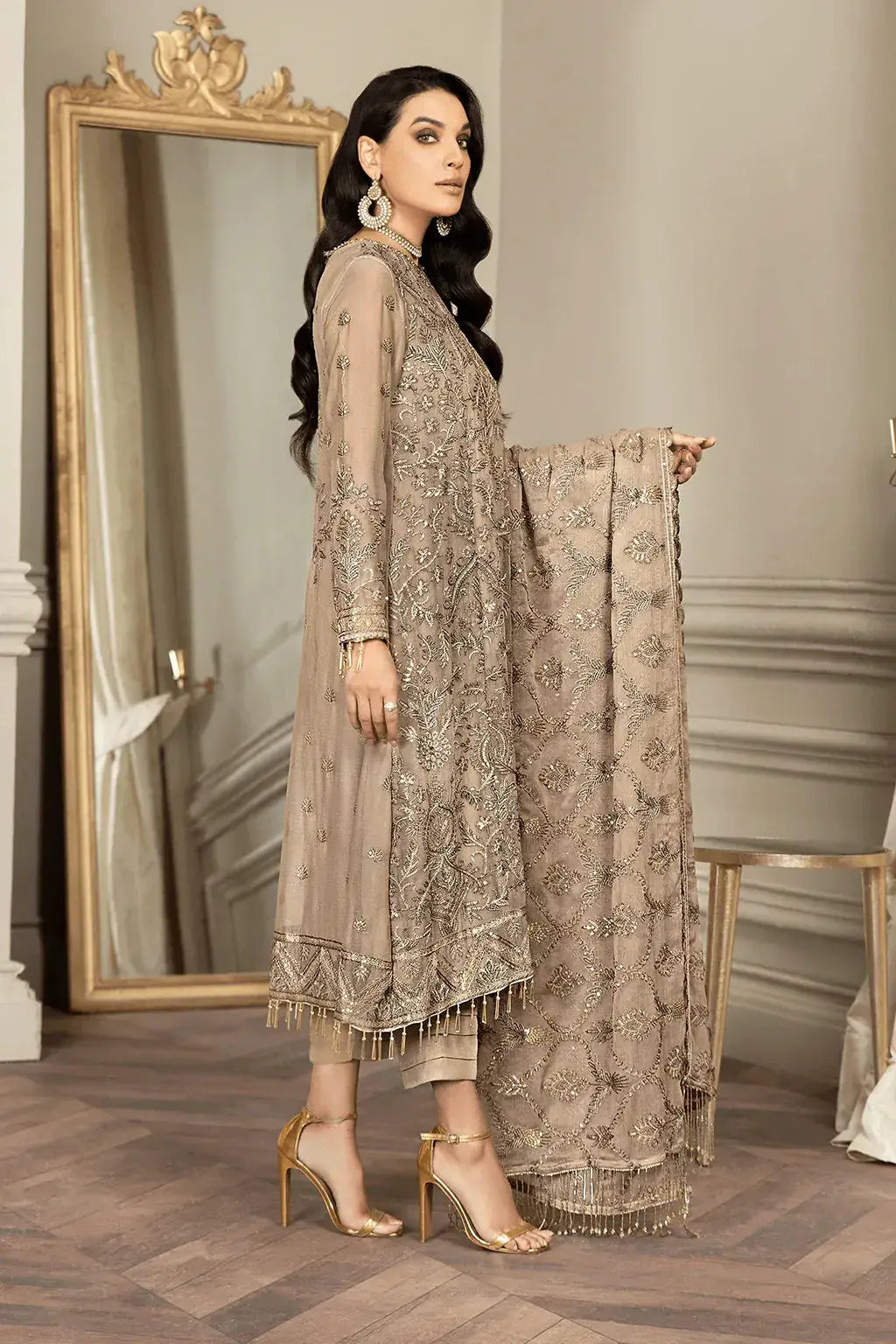 Zarif | Mehroz Formals | LIME STONE - Pakistani Designer Dress - by Zarif | Type: Formal - 100% Original at Saira Sultan