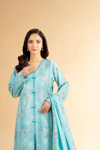 Nishat | Cross Season Edit | 42401818-1 XL Light Blue Lawn