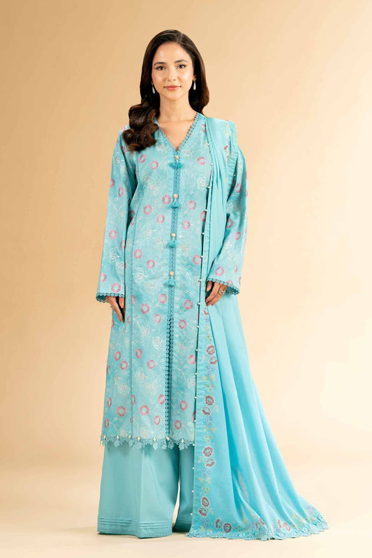 Nishat | Cross Season Edit | 42401818-1 XS Light Blue Lawn