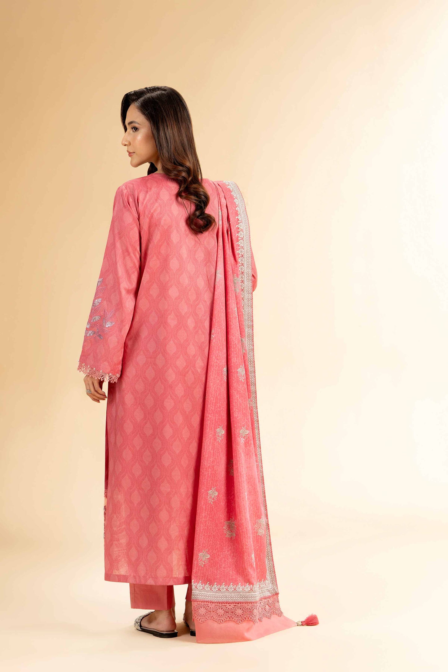 Nishat | Cross Season Edit | 42401820-1 S Carrot Pink Lawn