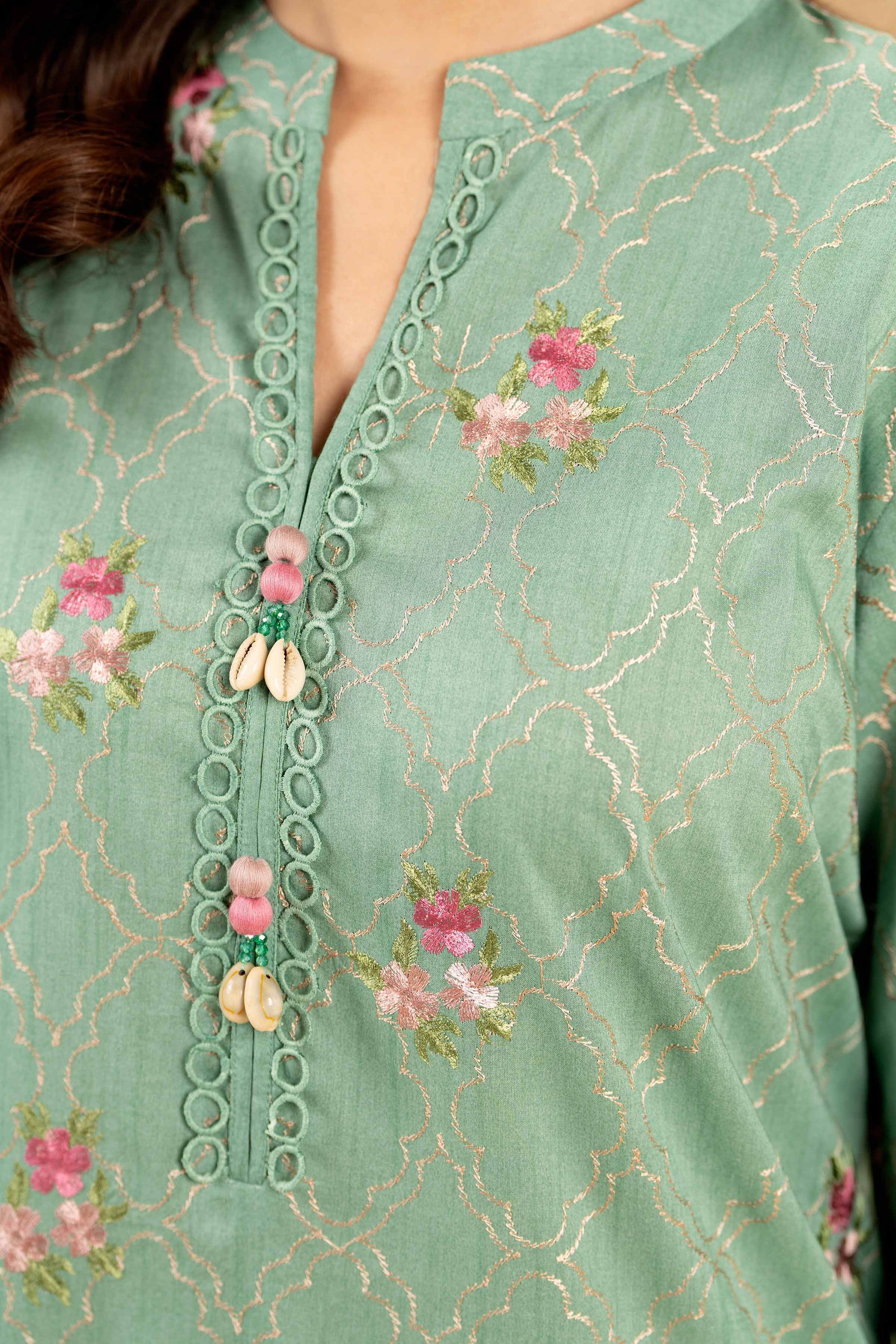 Nishat | Cross Season Edit | 42401821-1 M Green Lawn