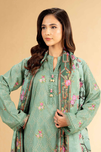 Nishat | Cross Season Edit | 42401821-1 L Green Lawn