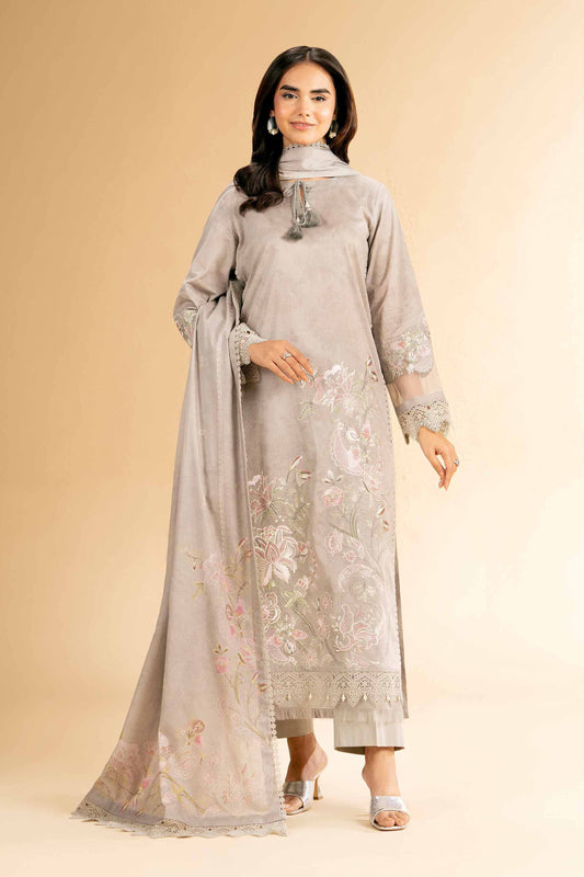 Nishat | Cross Season Edit | 42401823-1 XS Gray Lawn