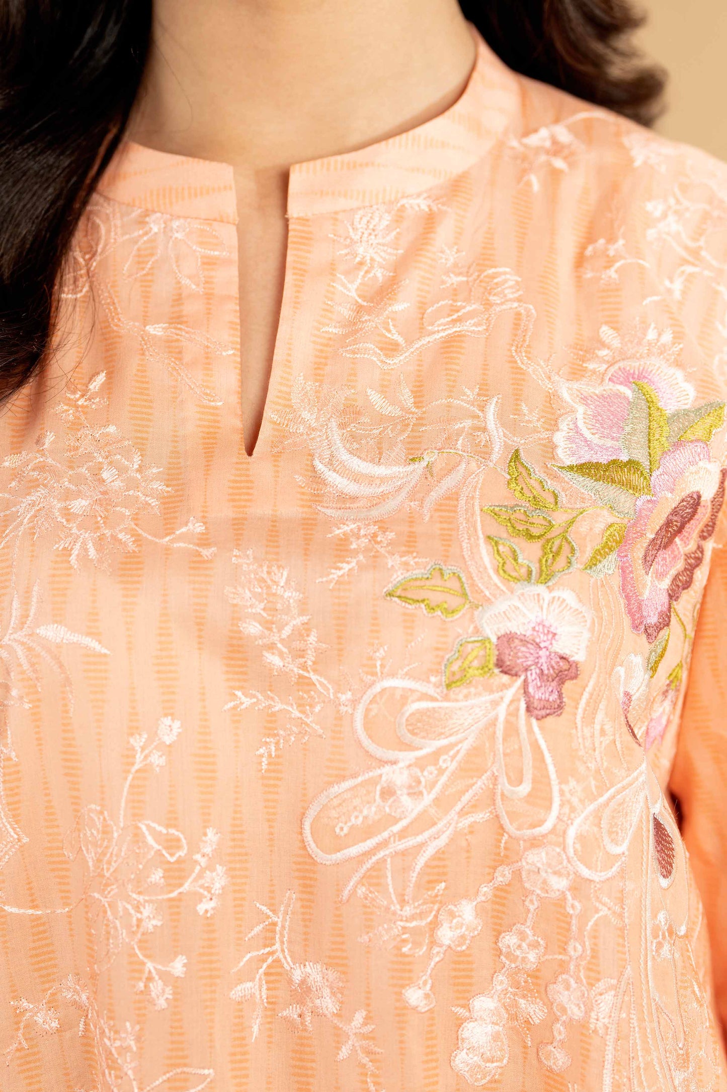 Nishat | Cross Season Edit | 42401826-1 M Peach Lawn