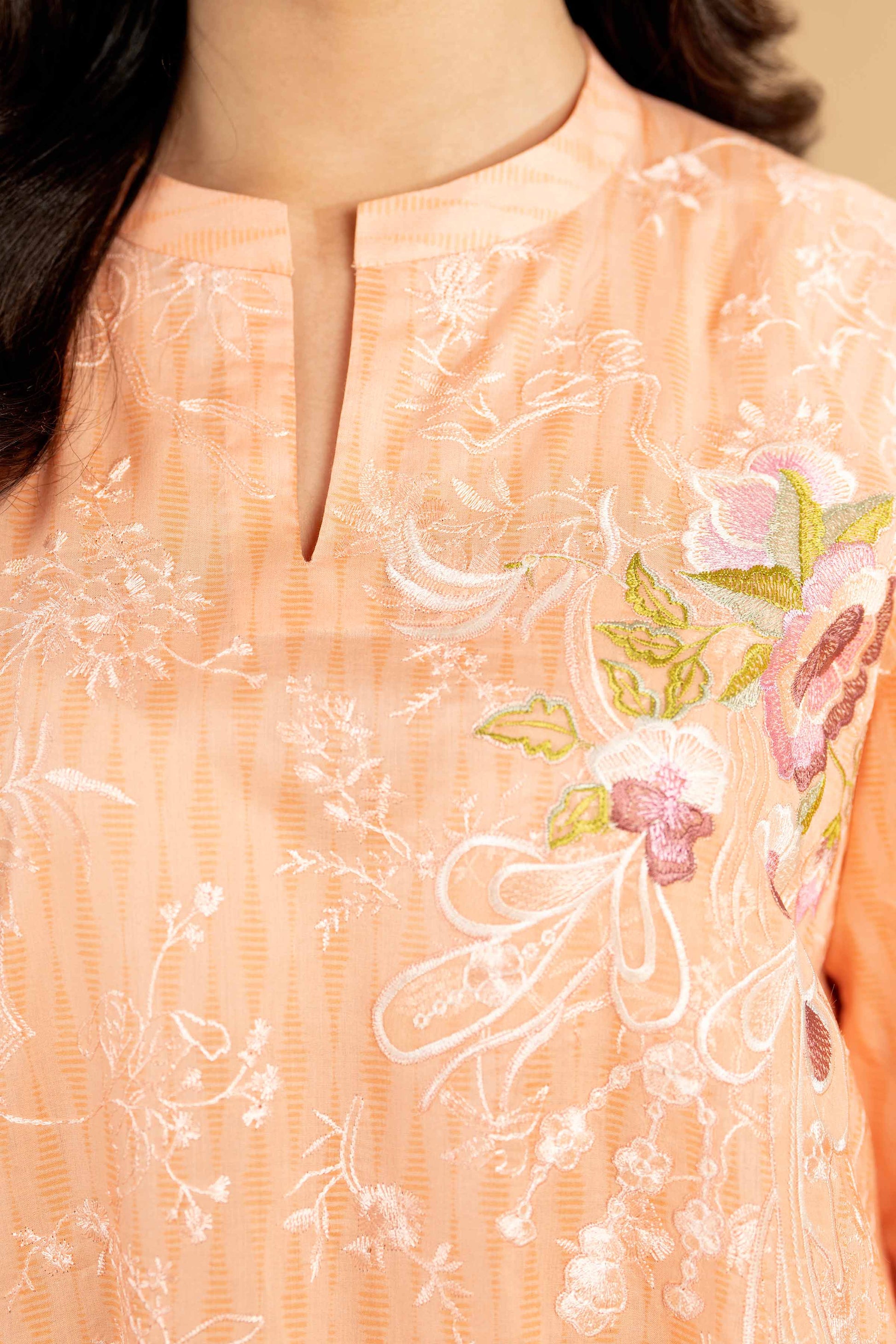 Nishat | Cross Season Edit | 42401826-1 M Peach Lawn