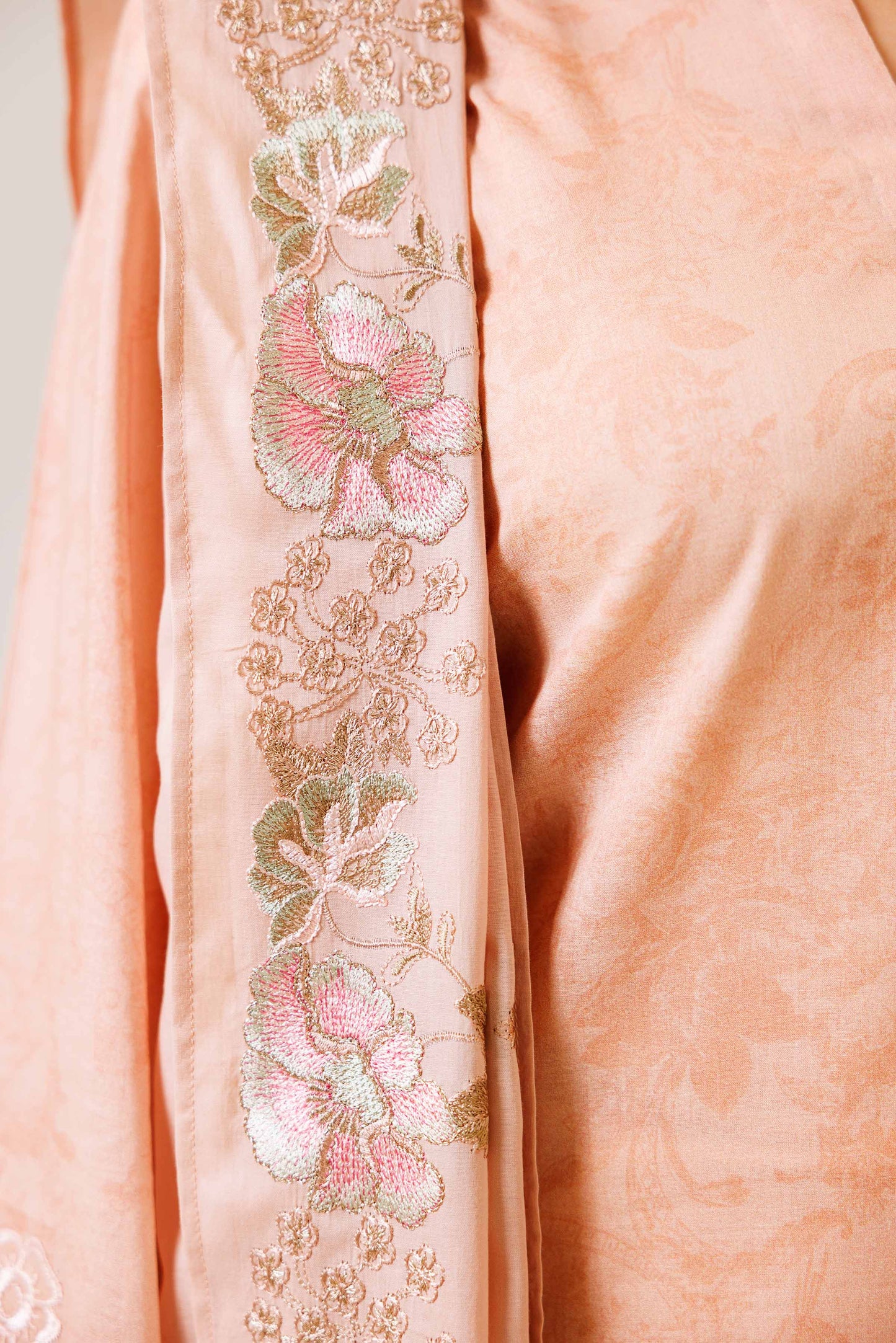 Nishat | Cross Season Edit | 42401984-1 L Pale Peach Lawn