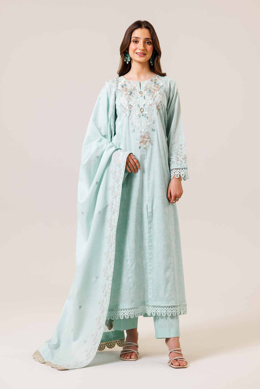 Nishat | Cross Season Edit | 42401988-1 XS Mint Lawn