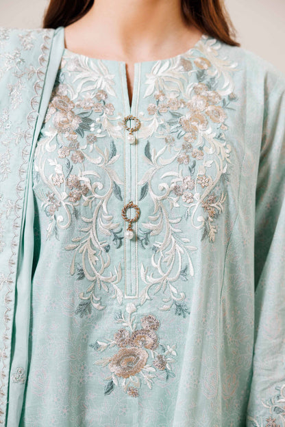 Nishat | Cross Season Edit | 42401988-1 M Mint Lawn