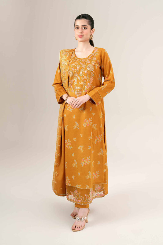 Nishat | Cross Season Edit | 42401991-1 XS Mustard Lawn