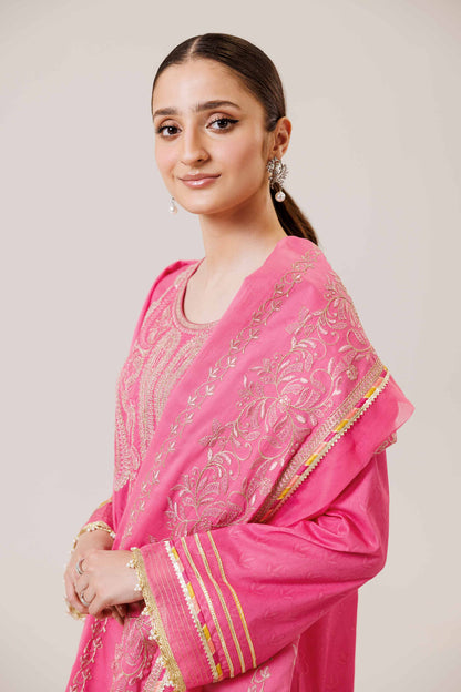 Nishat | Cross Season Edit | 42401993-1 XL Rose Pink Lawn