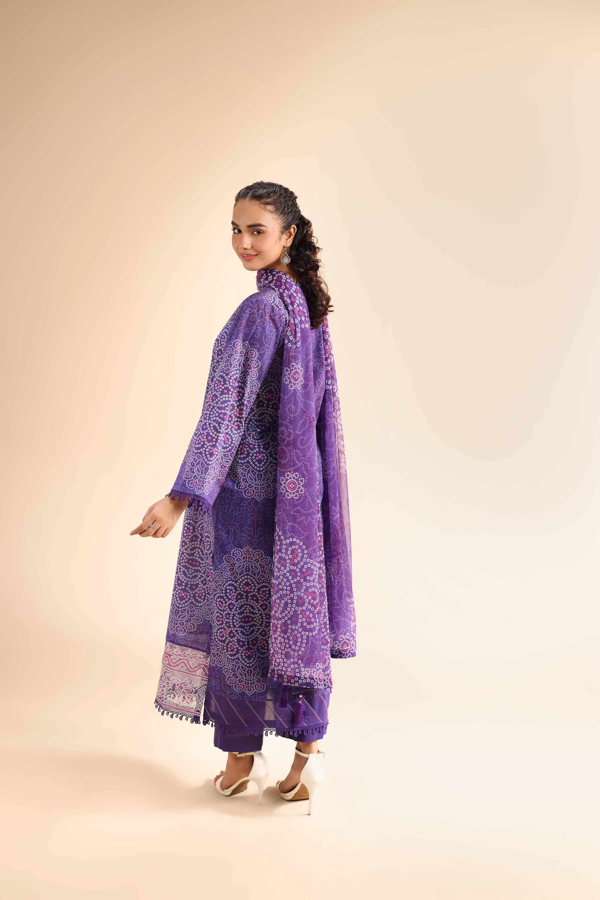 Nishat | Cross Season Edit | 42501051 S Purple Cambric