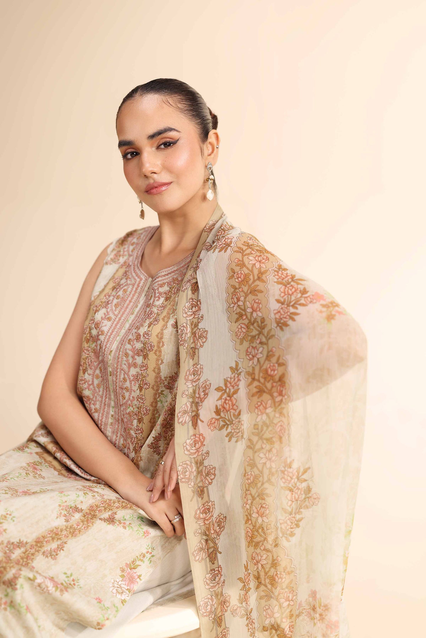 Nishat | Cross Season Edit | 42501052 XL Gray Cambric