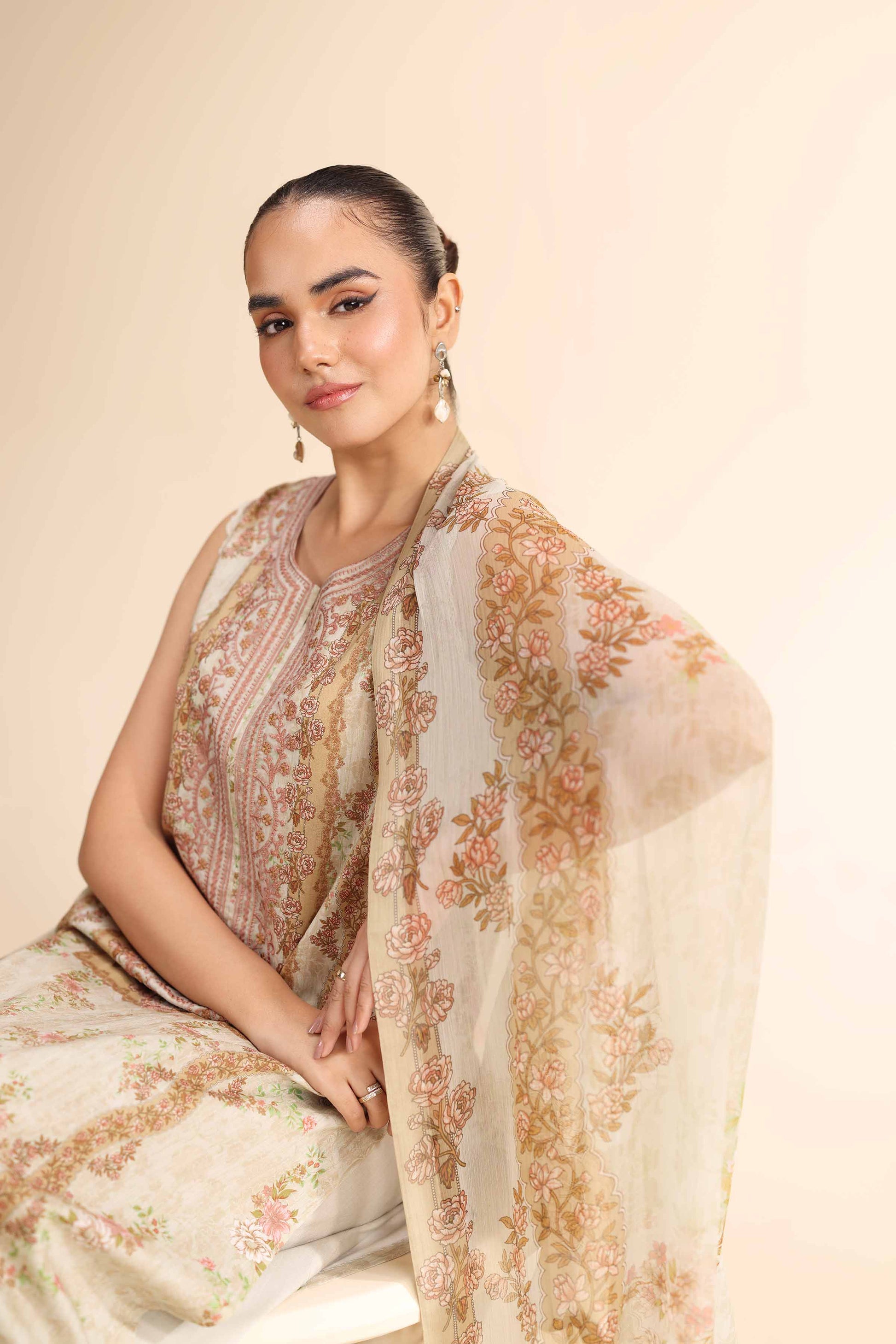 Nishat | Cross Season Edit | 42501052 XL Gray Cambric