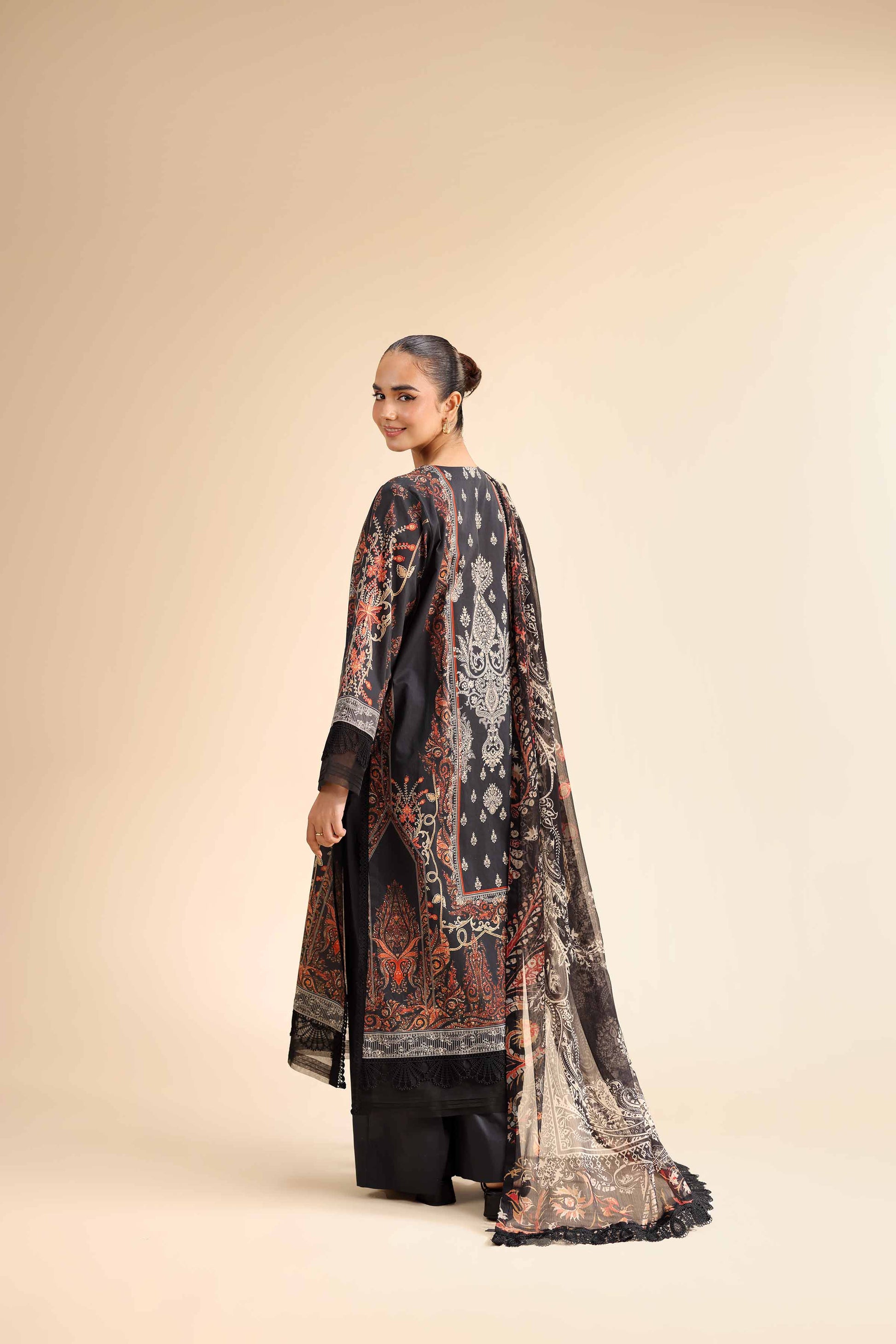 Nishat | Cross Season Edit | 42501054 S Black Cambric