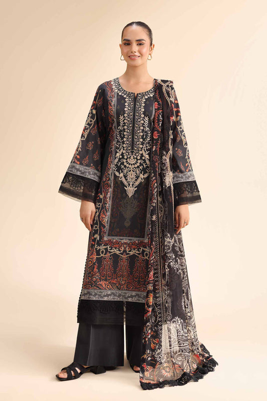 Nishat | Cross Season Edit | 42501054 XS Black Cambric