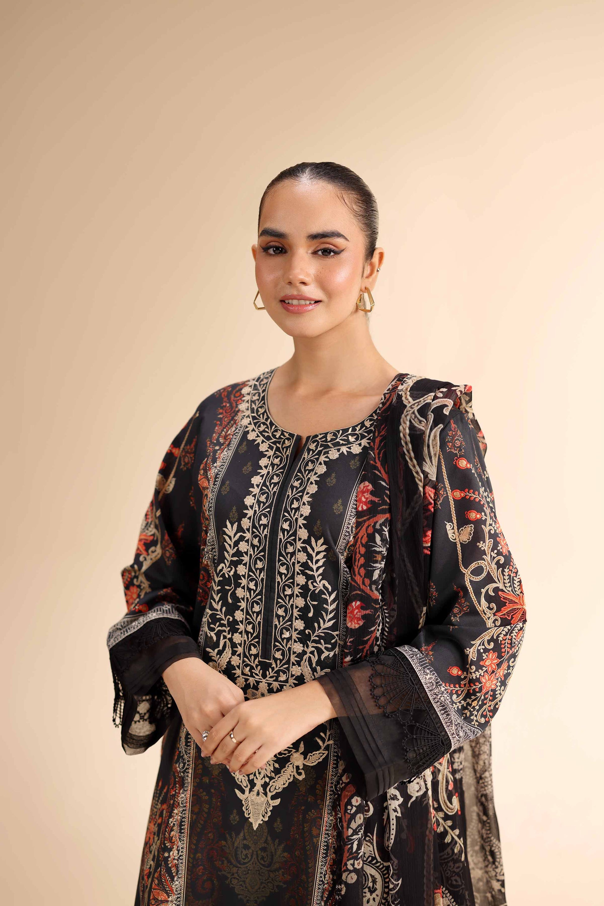 Nishat | Cross Season Edit | 42501054 M Black Cambric