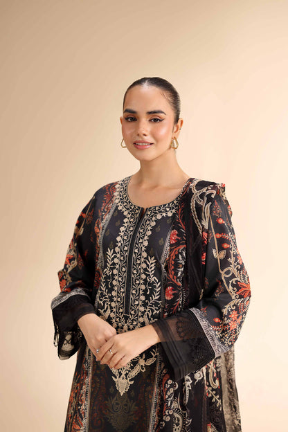 Nishat | Cross Season Edit | 42501054 M Black Cambric