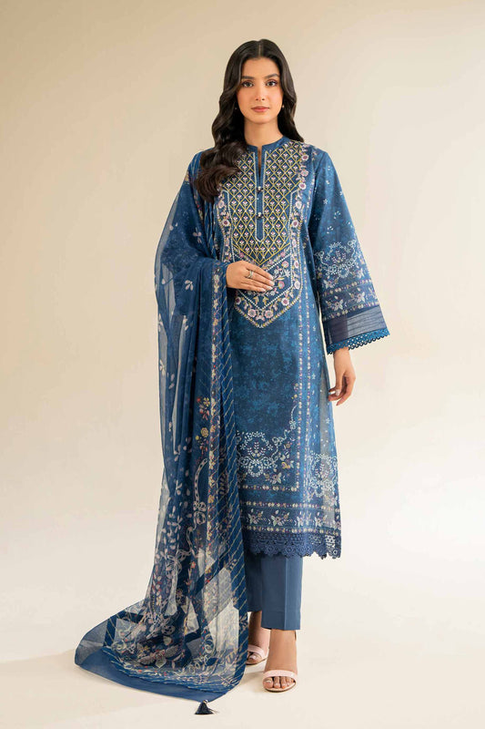 Nishat | Cross Season Edit | 42501056 XS Blue Cambric