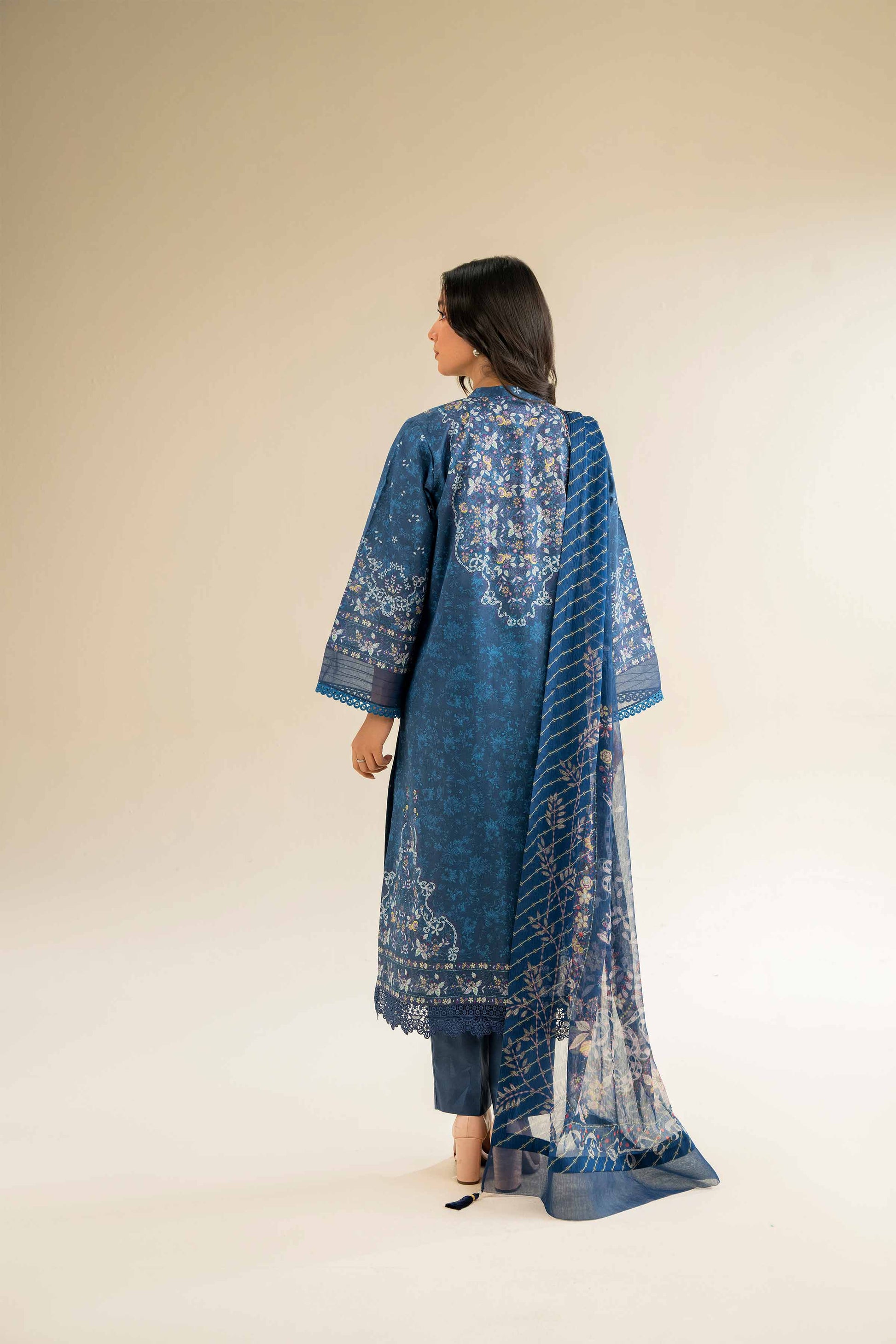 Nishat | Cross Season Edit | 42501056 S Blue Cambric
