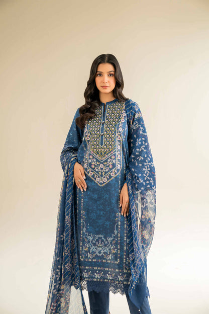 Nishat | Cross Season Edit | 42501056 L Blue Cambric