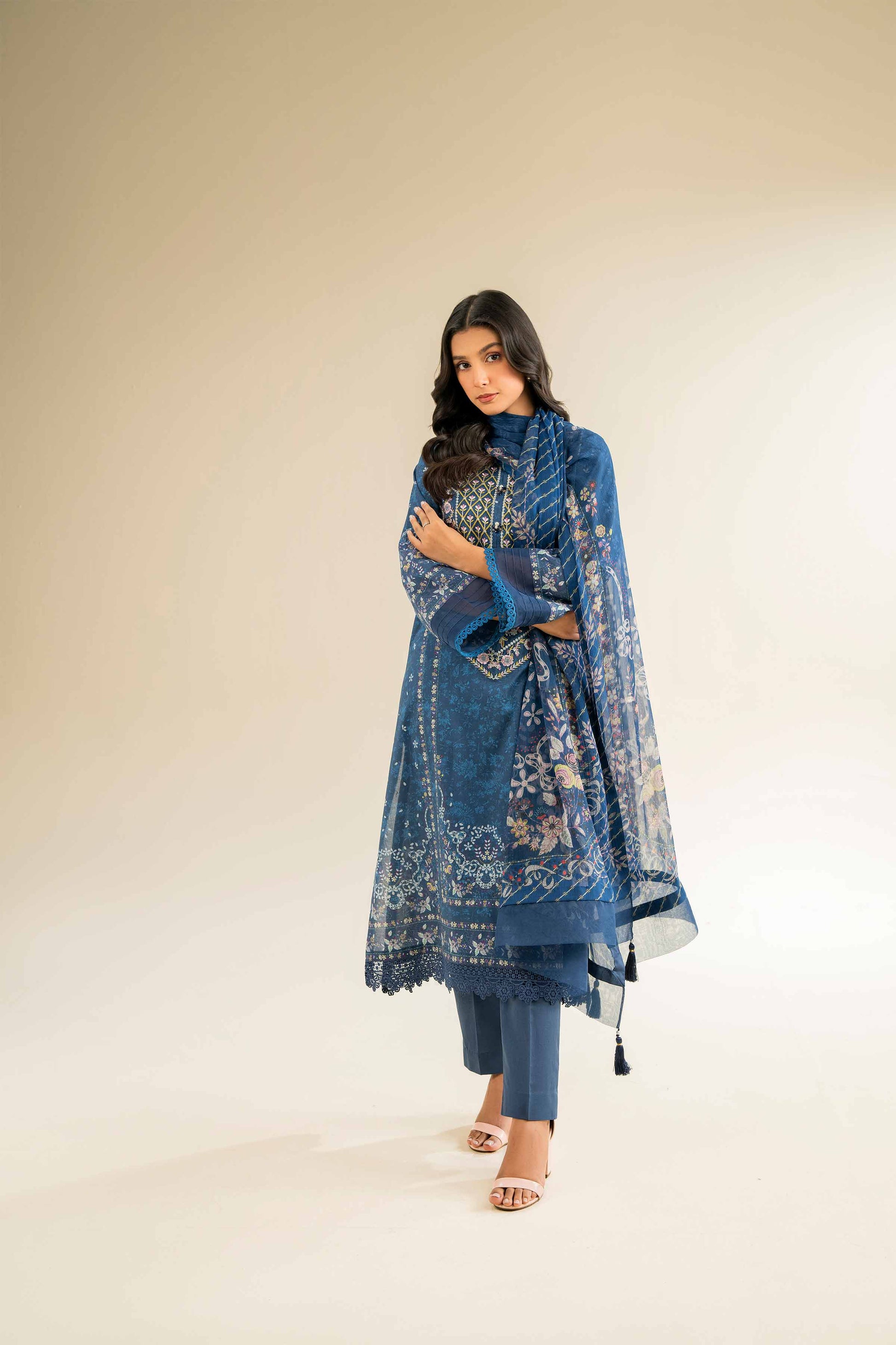 Nishat | Cross Season Edit | 42501056 XL Blue Cambric