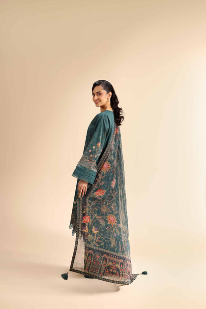 Nishat | Cross Season Edit | 42501057 S Sea Green Cambric