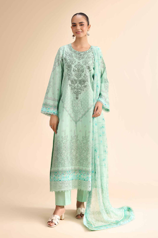 Nishat | Cross Season Edit | 42501058 XS Mint Green Cambric