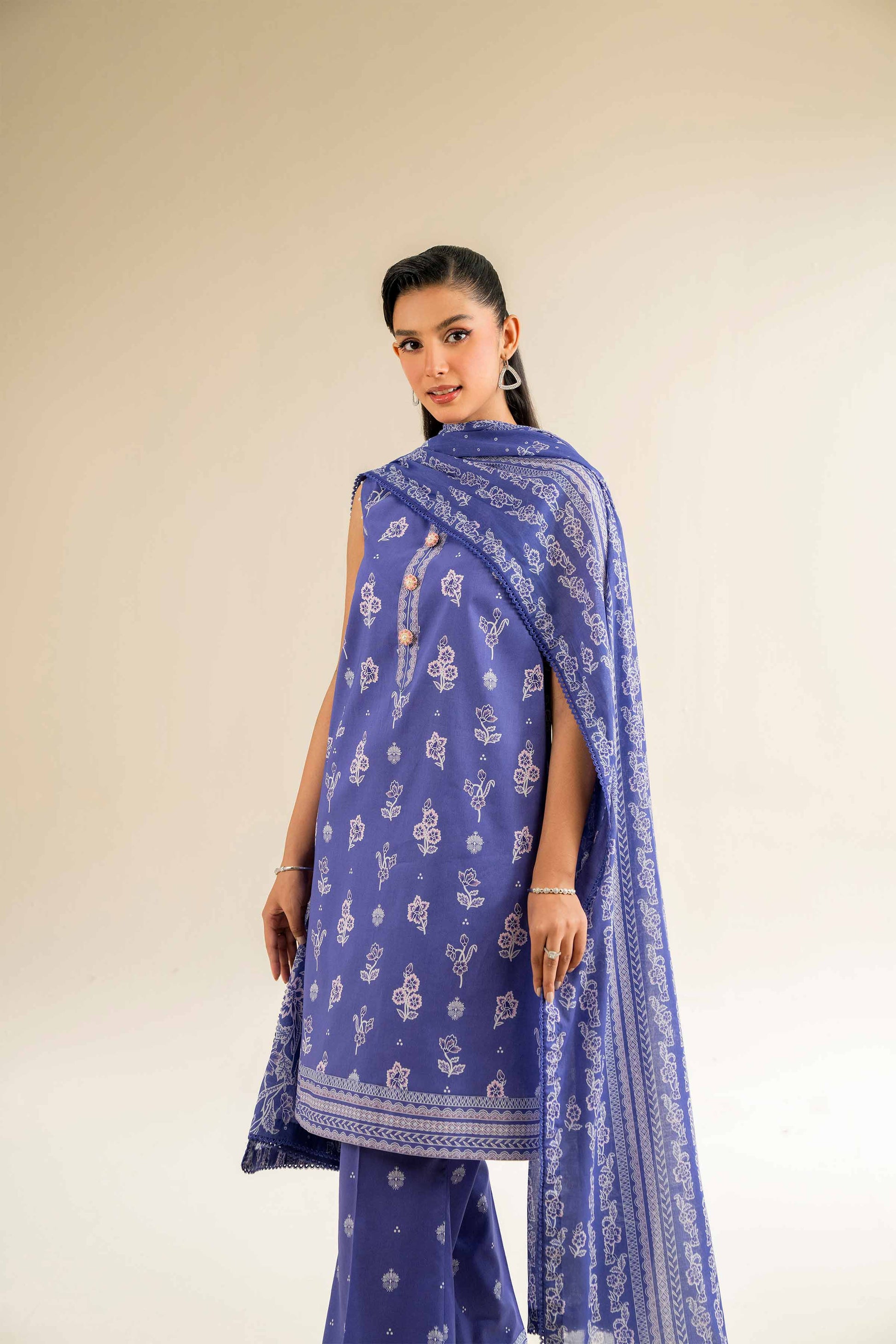 Nishat | Cross Season Edit | 42501066 L Blue Cambric