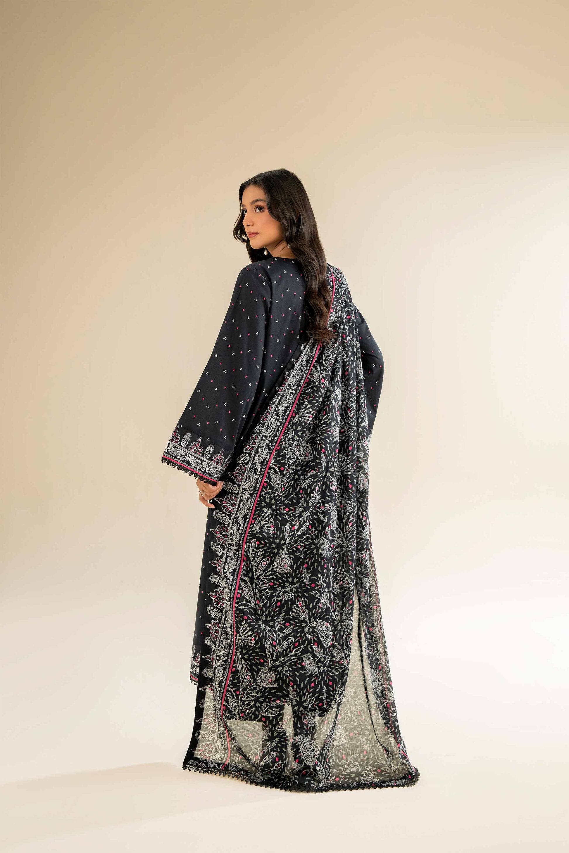 Nishat | Cross Season Edit | 42501067 S Black Cambric