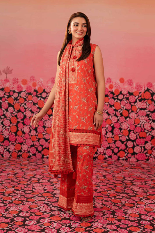 Nishat | Cross Season Edit | 42501069 XS Orange Cambric