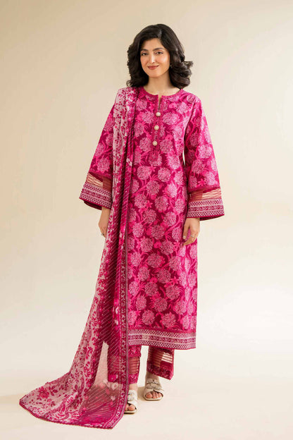 Nishat | Cross Season Edit | 42501070 XS Magenta Cambric