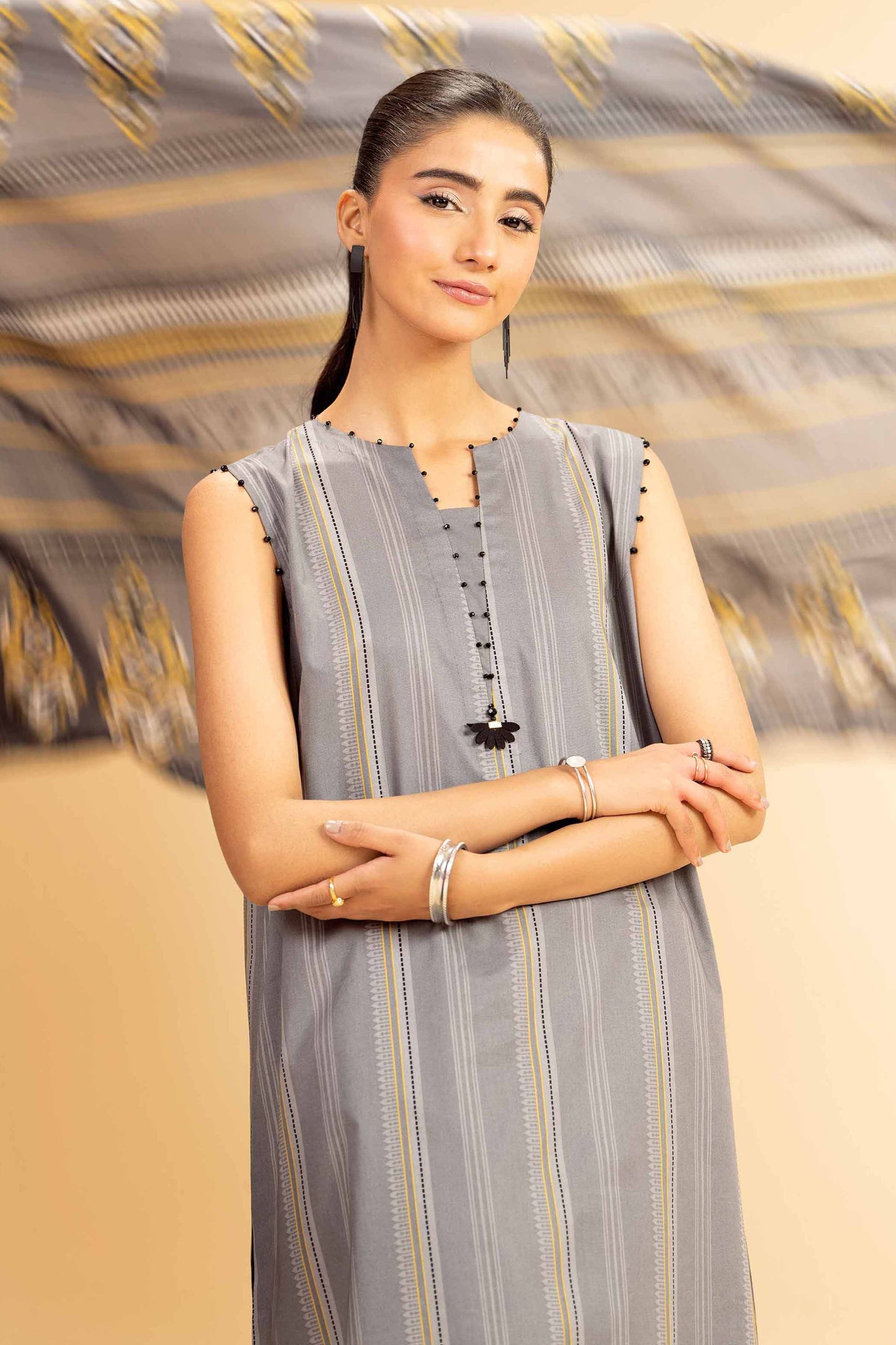 Nishat | Cross Season Edit | 42501075 L Gray Cambric