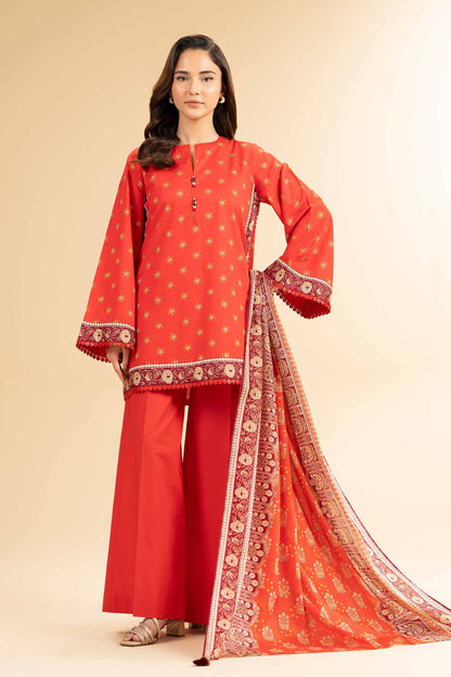 Nishat | Cross Season Edit | 42501076 XS Orange Cambric