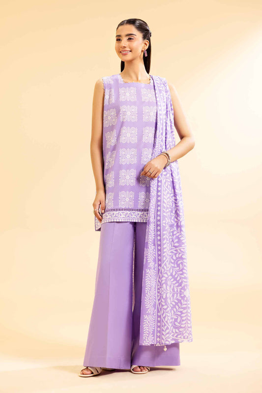 Nishat | Cross Season Edit | 42501078 XS Lilac Cambric
