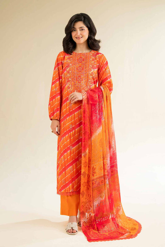Nishat | Cross Season Edit | 42501081 XS Orange Cambric