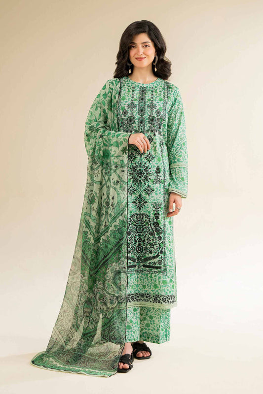 Nishat | Cross Season Edit | 42501082 XS Green Cambric