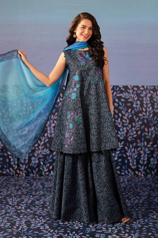 Nishat | Cross Season Edit | 42501084 XS Black Cambric