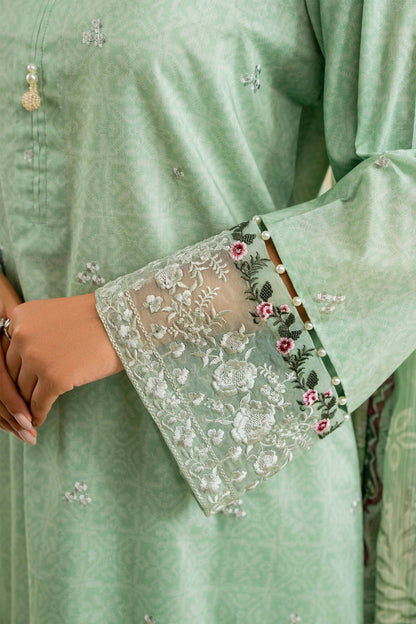 Nishat | Cross Season Edit | 42501089 M Sage Green Cambric