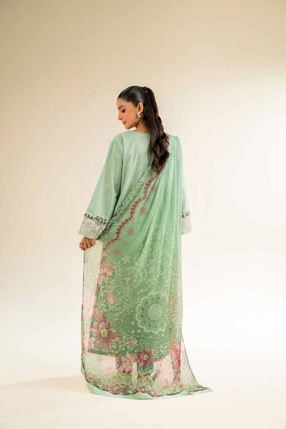 Nishat | Cross Season Edit | 42501089 S Sage Green Cambric