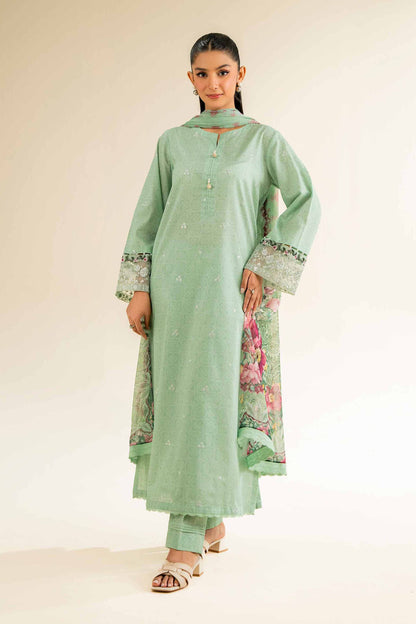 Nishat | Cross Season Edit | 42501089 XS Sage Green Cambric
