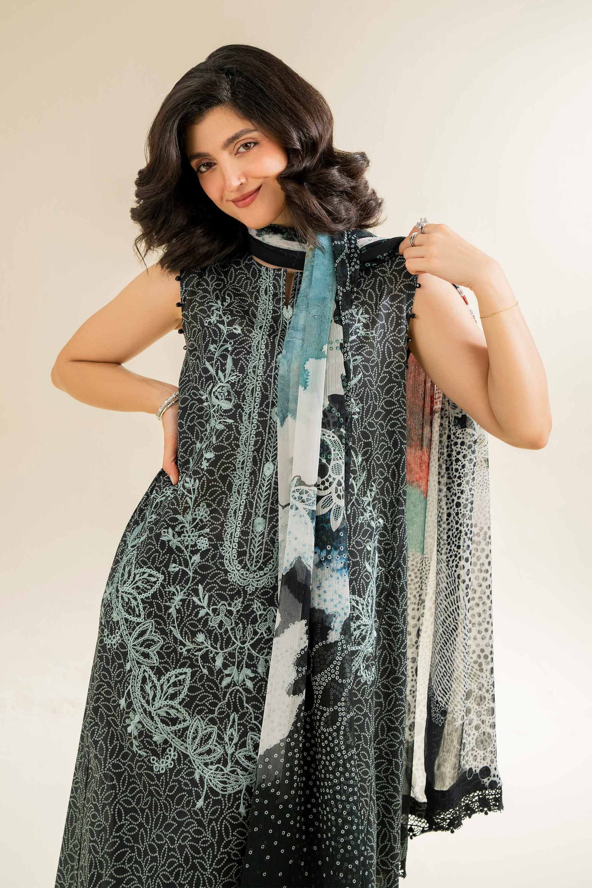 Nishat | Cross Season Edit | 42501090 M Black Cambric
