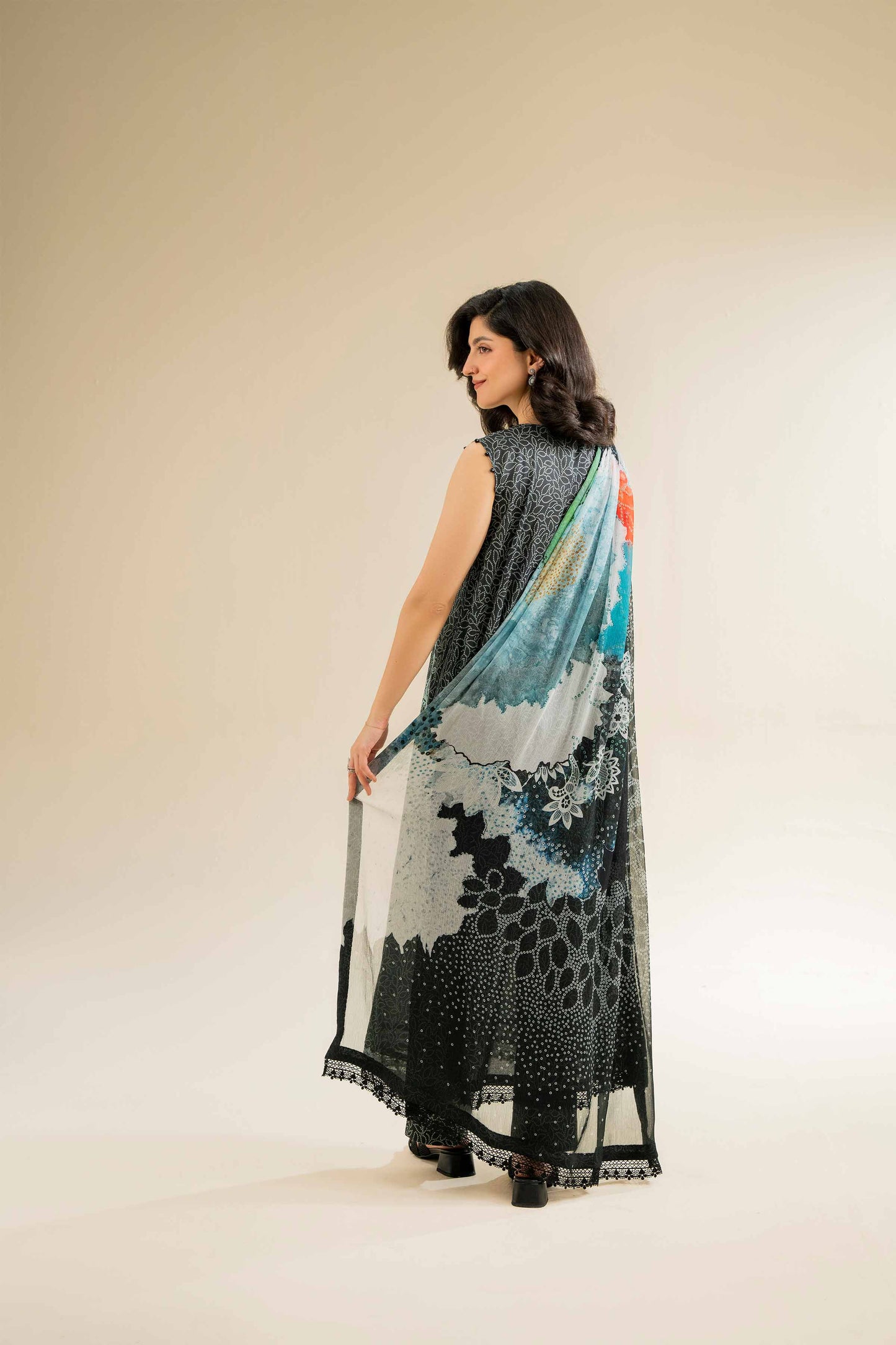 Nishat | Cross Season Edit | 42501090 S Black Cambric
