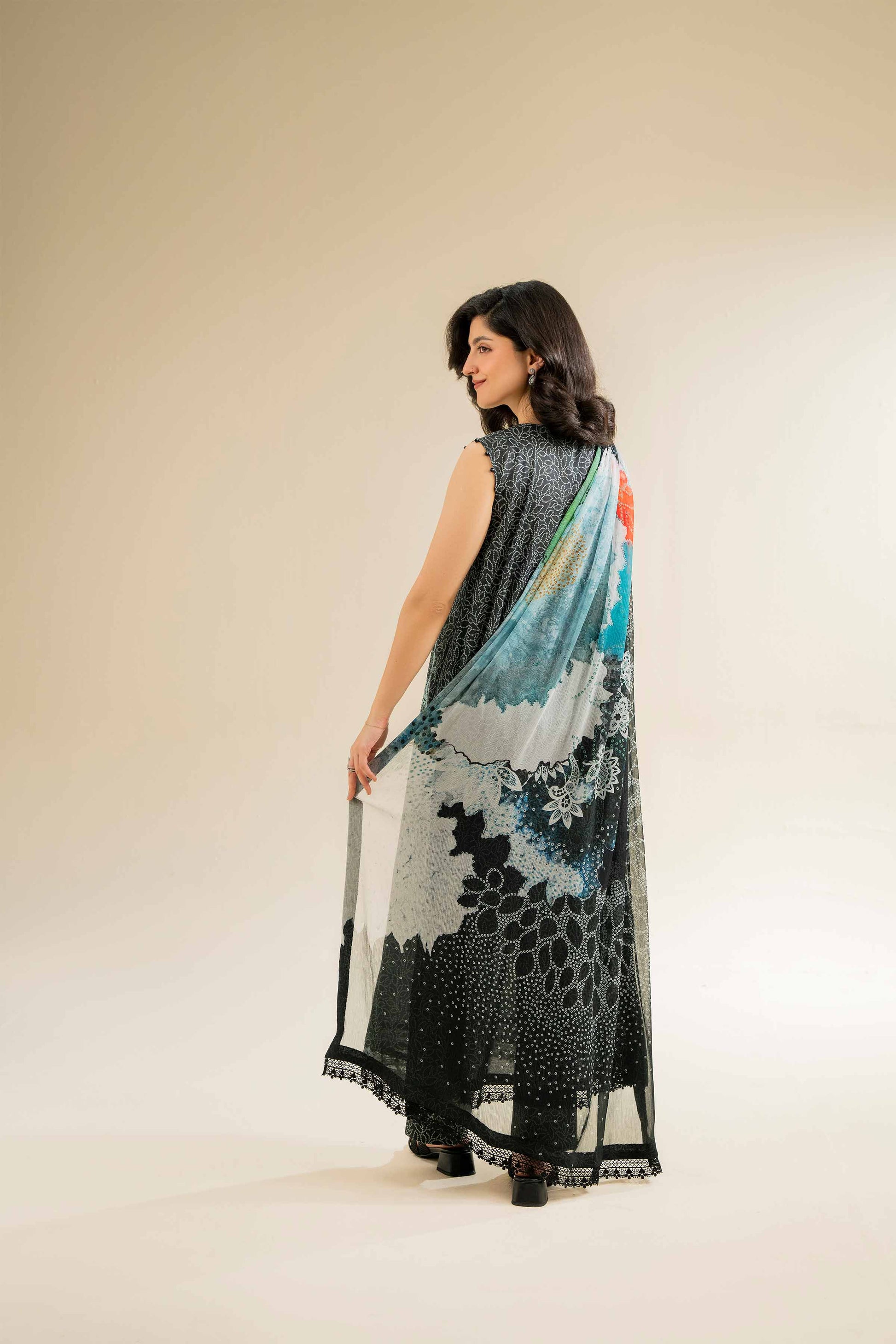 Nishat | Cross Season Edit | 42501090 S Black Cambric