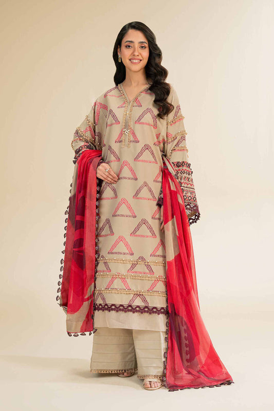 Nishat | Cross Season Edit | 42501095 XS Beige Jacquard