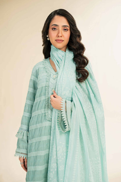 Nishat | Cross Season Edit | 42501108 M Ice Blue Jacquard
