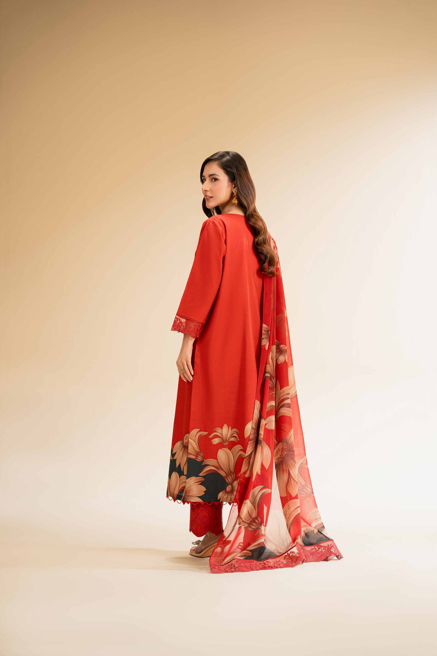 Nishat | Cross Season Edit | 42519165 S Red Cambric